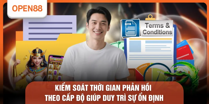 Kiểm soát thời gian phản hồi theo cấp độ giúp duy trì sự ổn định