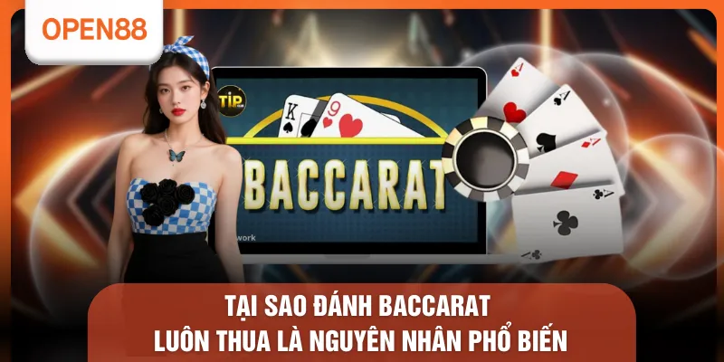 Tại sao đánh Baccarat luôn thua là nguyên nhân phổ biến
