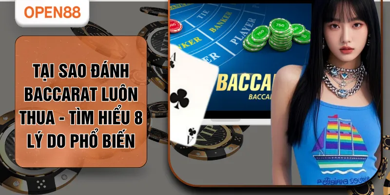 Tại Sao Đánh Baccarat Luôn Thua - Tìm Hiểu 8 Lý Do Phổ Biến